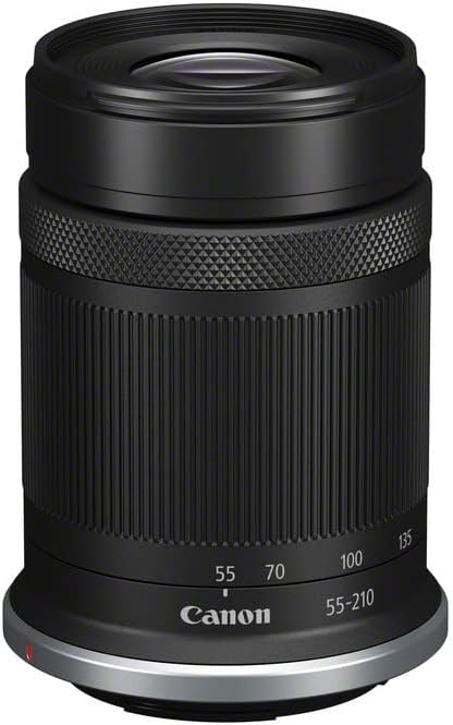 Canon RF-S 55-210mm F5-7.1 is STM Zoombjektiv für APS-C-Kameras der EOS R Serie (3,8-Fach Zoom, 2 UD