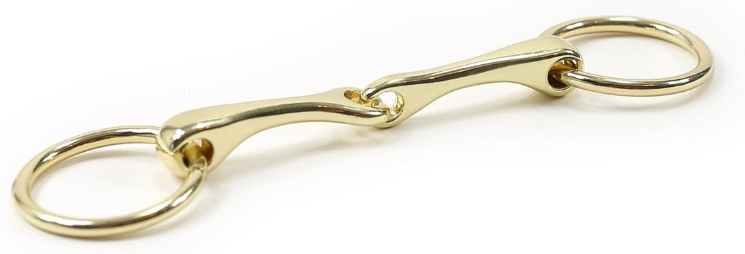 Hobby Horse Gebiss kaufen: 3er-Set einfach gebrochene Wassertrensen (GOLD), GOLD