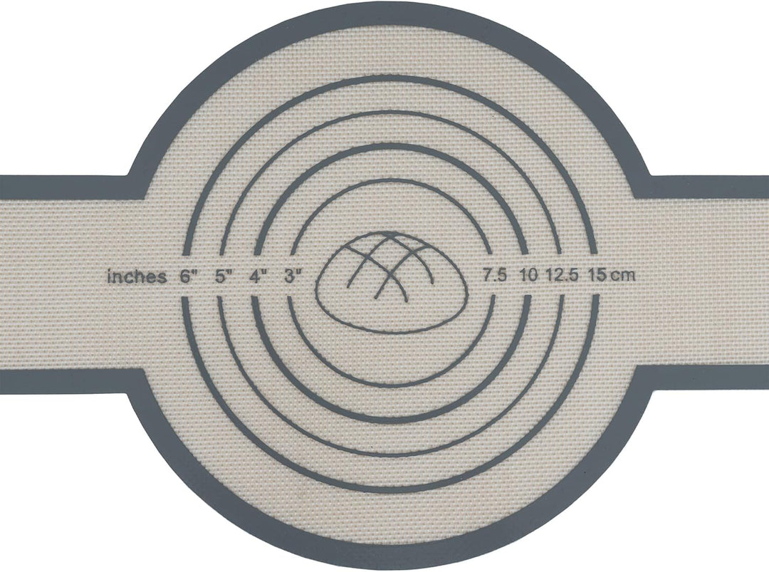 Mahlzeit Gusseisen Brottopf Set emailliert | 6,4 Liter | Blue Berry | Brotbackform mit Brotschlinge