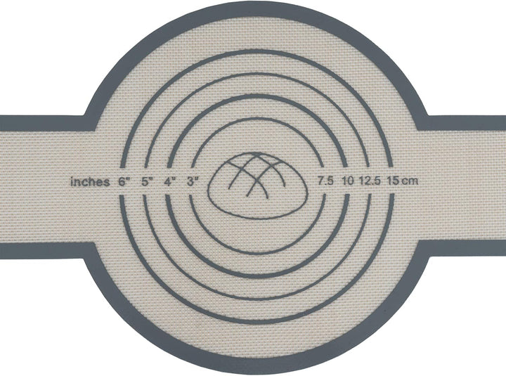 Mahlzeit Gusseisen Brottopf Set emailliert | 6,4 Liter | Blue Berry | Brotbackform mit Brotschlinge