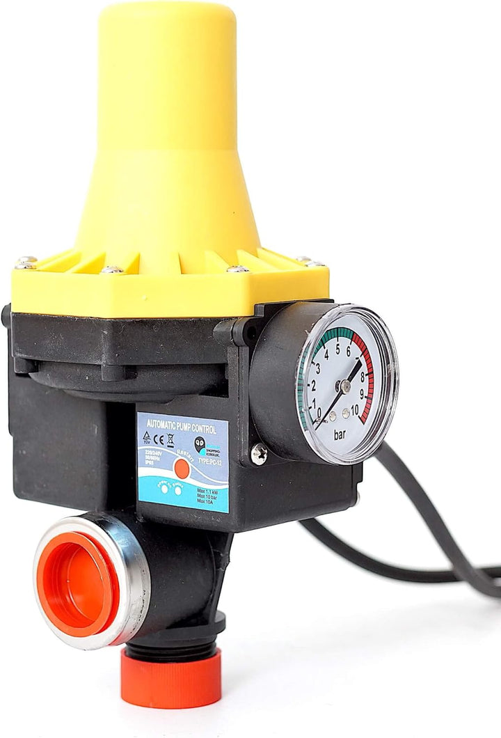 Pumpensteuerung SK PC-12 Druckschalter Druckwächter für Pumpe Gartenpumpe Hauswasserwerk mit ntegrie