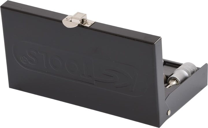 KS Tools 911.1321 1/2" Bit-Stecknuss-Satz Innensechskant, kurz, 9-tlg.