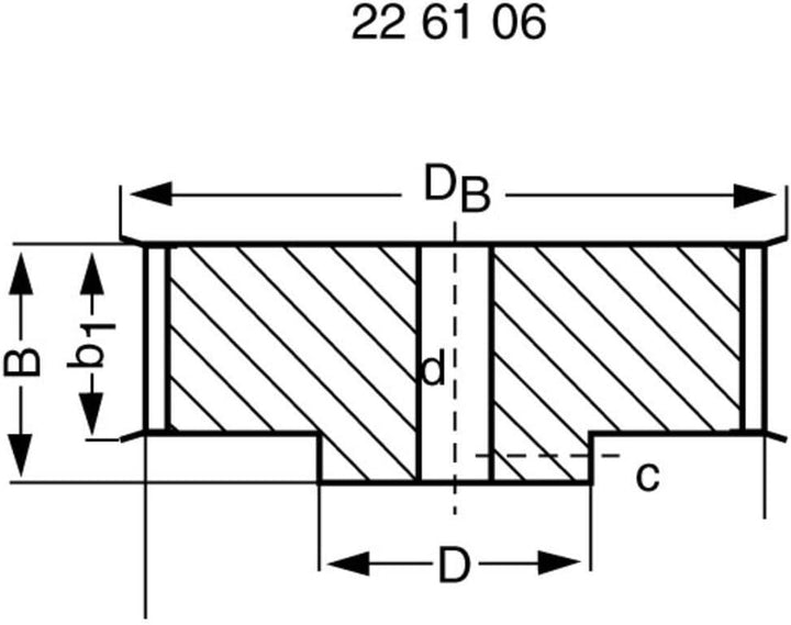 Reely Aluminium Zahnriemenscheibe Bohrungs-Ø: 8 mm Durchmesser: 65 mm Anzahl Zähne: 40