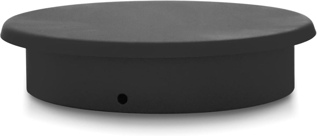 LANZZAS Ofenrohr Blindkappe - Durchmesser Ø 180 mm - Farbe: gussgrau | Rauchrohr Blinddeckel, Gussgr