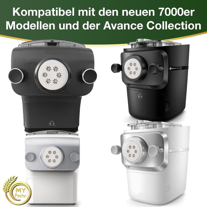 MY PASTA Aufsatz Kekse Pastina Spritzgebäck Plätzchen Zubehör Für Pastamaker Pasta Disc kompatibel m