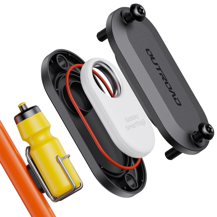 für Samsung SmartTag2 Fahrradhalterung, Wasserdichtes Fahrrad GPS Tracker Halterung für Smart tag2,