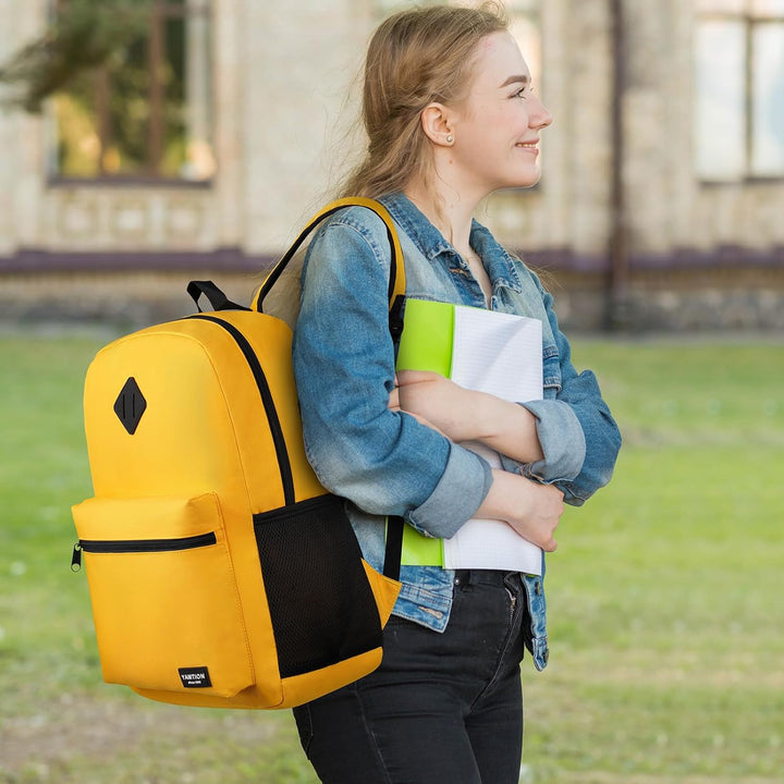 YAMTION Rucksack Laptop Damen,Schulrucksack Schultasche Mädchen Teenager Schulranzen für Schule Stud