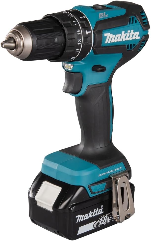 Makita DHP485RFJ AKKU-SCHLAGBOHRSCHRAUBER, 18 V, Blau