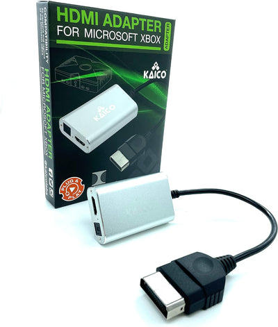 Kaico Xbox HDMI Konverter für OG Xbox - Doby Digital 5.1 per Optischem Anschluss - HDMI Kabel für OG