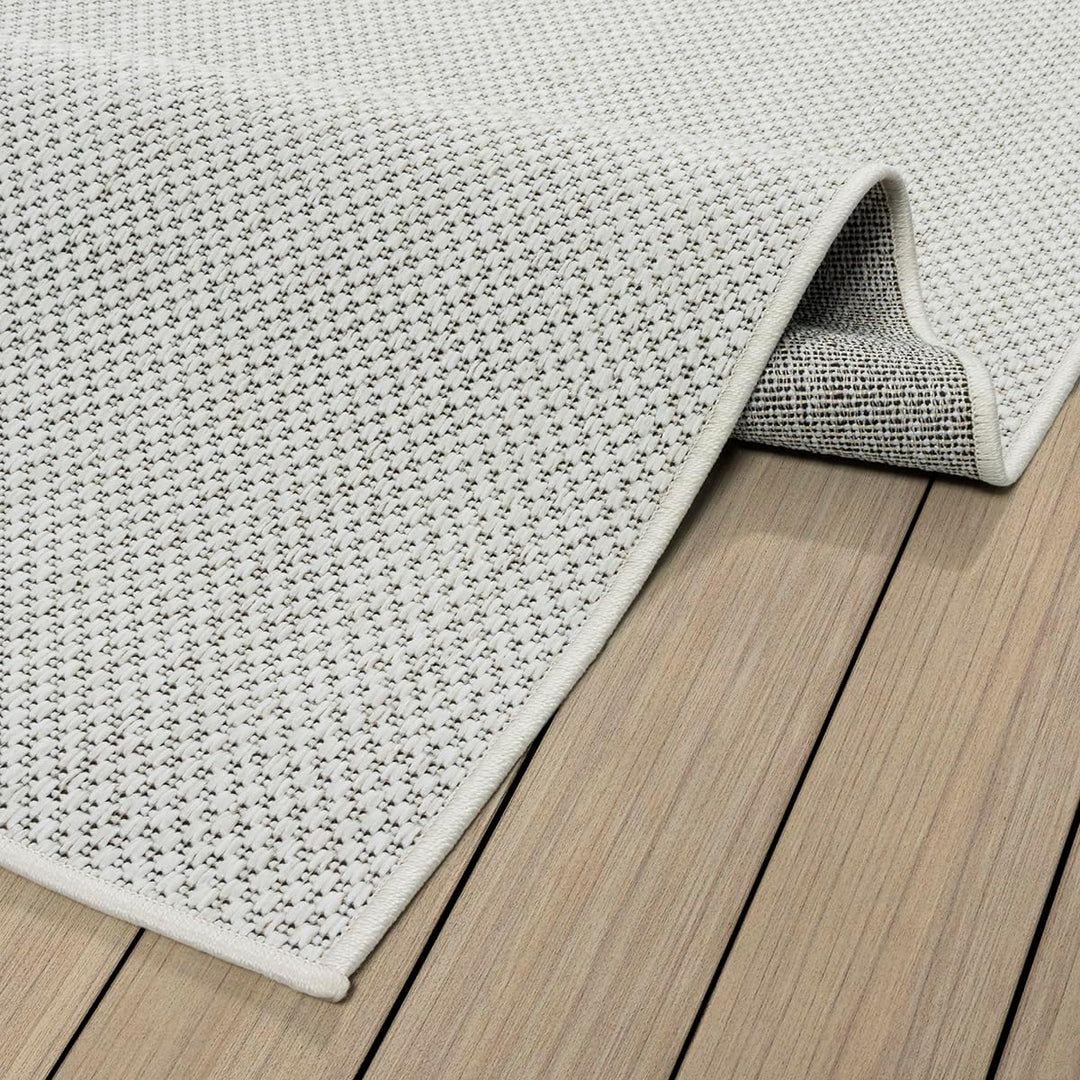 Mia´s Teppiche Malaga In- & Outdoor Teppich Flachgewebe, Modisches Design, Schicke Farben, für Balko