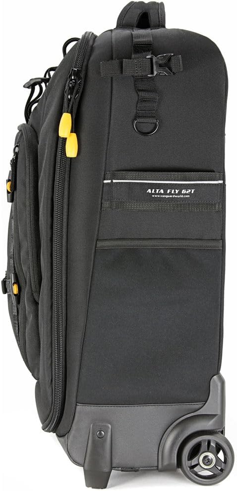 Vanguard Alta Fly 62T – Transport Trolley (35 x 19 x 55 cm) schwarz Trolley Aussenmass: 445x280x660m