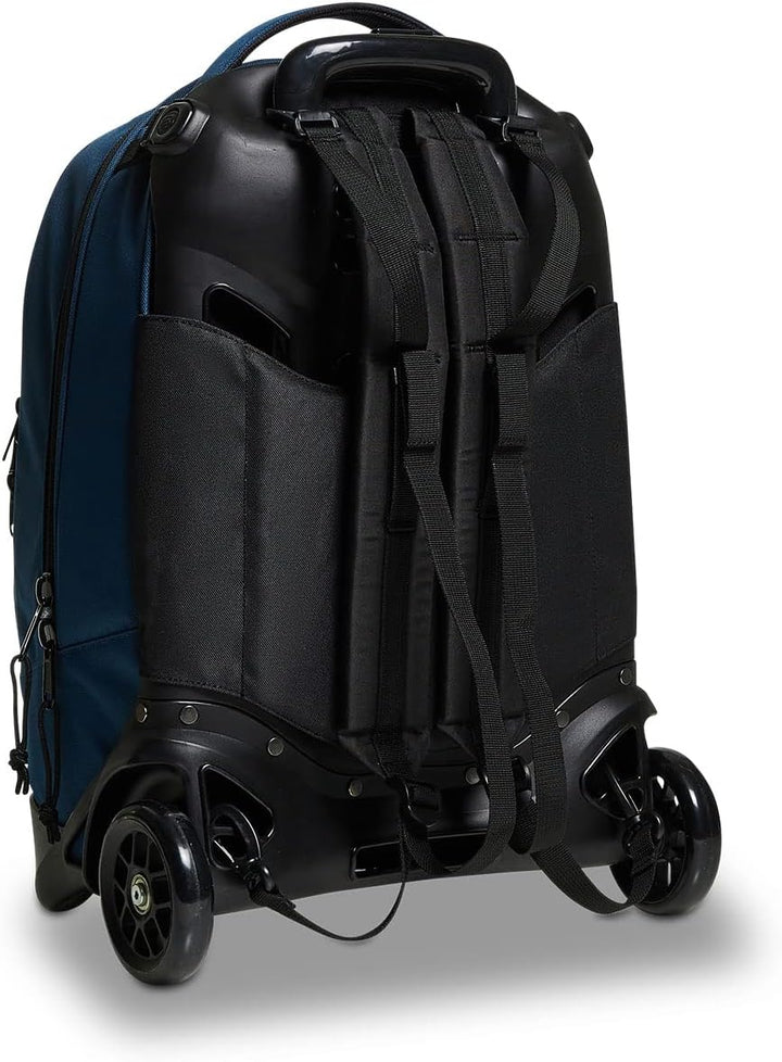 Invicta TROLLEY NEW PLUG PLAIN, Rucksack mit Trolleyfunktion, ab 1. Klasse, 3 in 1, Abnehmbarer Ruck