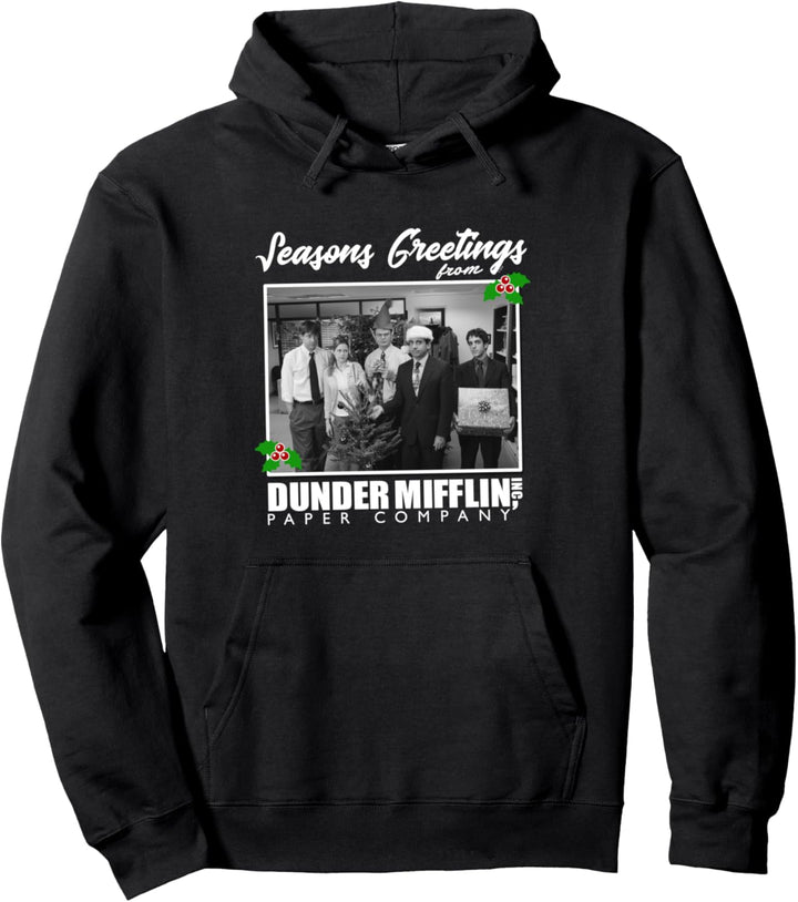 The Office Jahreszeiten-Gruss-Gruppen-Foto Pullover Hoodie