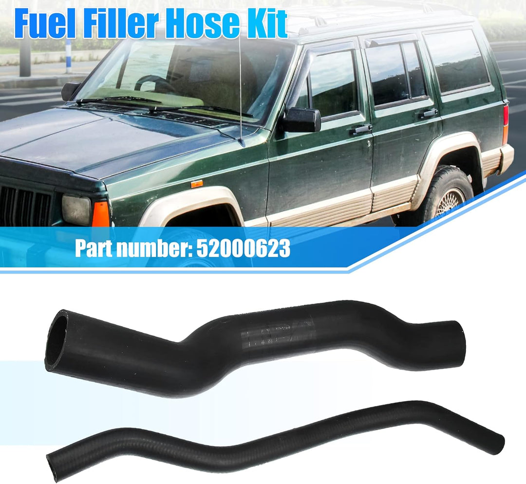QUARKZMAN Tankfüll und Entlüftung Schlauchsatz 52000623 für Jeep Cherokee XJ 1984-1996