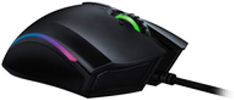 Razer Mamba Elite - Kabelgebundene Gaming Maus mit Chroma RGB Beleuchtung für PC / Mac (Optischer 5G