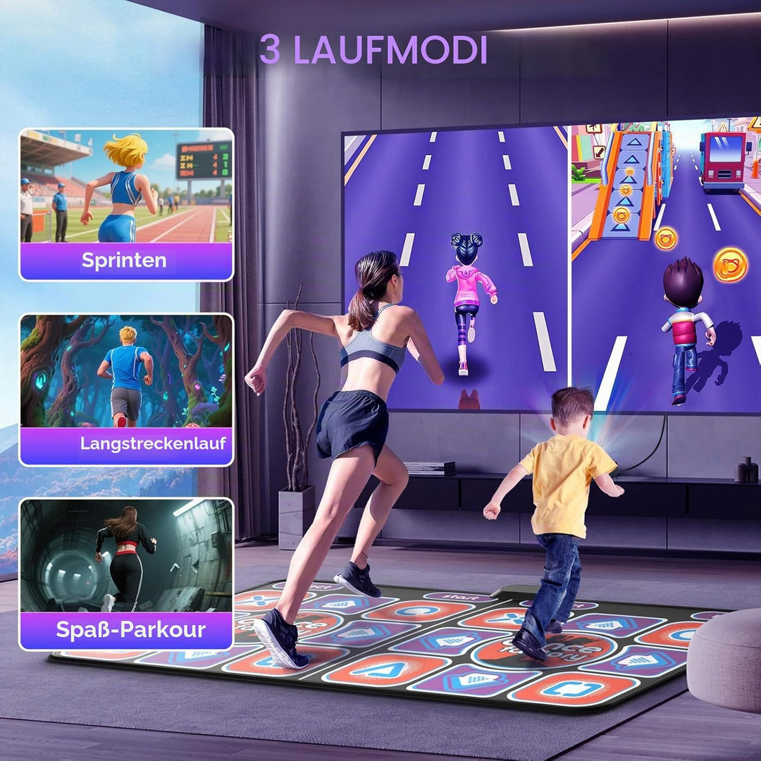 Tanzmatte für Kinder und Erwachsene, interaktive Tanzmatte für TV mit Kamera, verbesserte Modelle, d