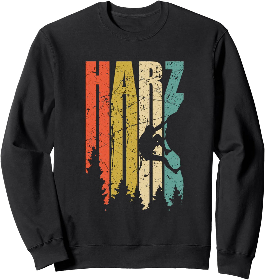 Harz bergsteigen Geschenk klettern für Bergsteiger Kletterer Sweatshirt