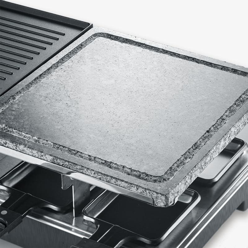 Severin 2376 Raclette 8Pfännchen Schwarz