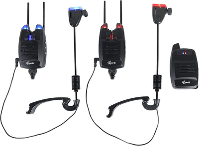 CarpOn® Drahtloser Funk Bissanzeiger + Swinger Set (Spezifische Modelle) mit Antidiebstahl Funktion