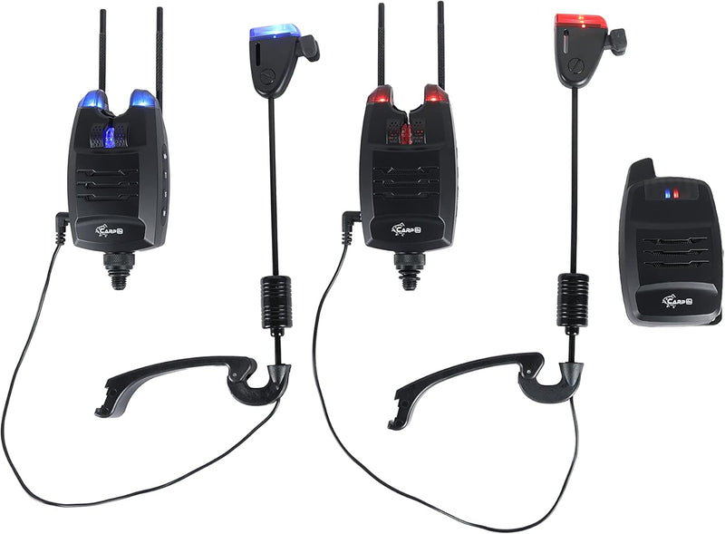 CarpOn® Drahtloser Funk Bissanzeiger + Swinger Set (Spezifische Modelle) mit Antidiebstahl Funktion