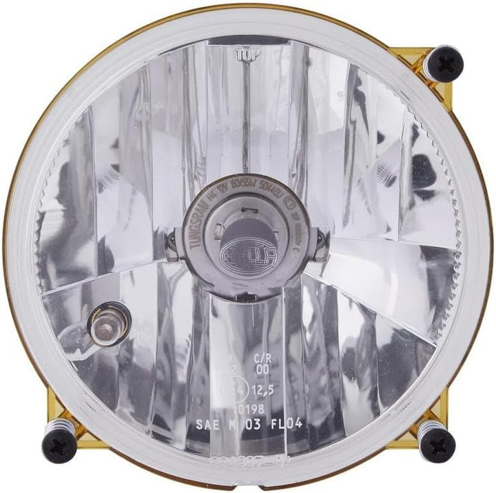 HELLA - Halogen/FF-Hauptscheinwerfer - M133 - 12V - rund - Referenzzahl: 12.5 - Einbau - glasklare S