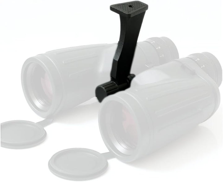 SOLOMARK Fernglas Stativ Adapter – Aluminium Stativadapter für Ferngläser, 1/4-Zoll-Stativ mit Schra