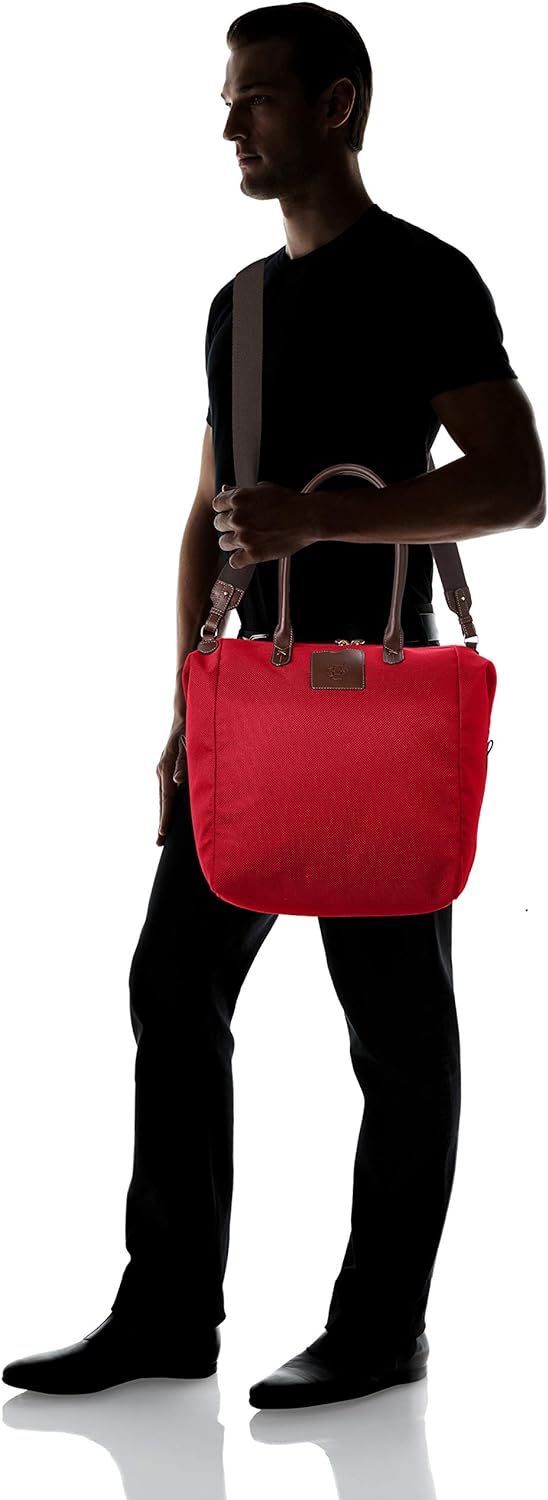 Roeckl Unisex-Erwachsene Bottle Bag Schultertasche Maxi Henkeltasche Rot (red)