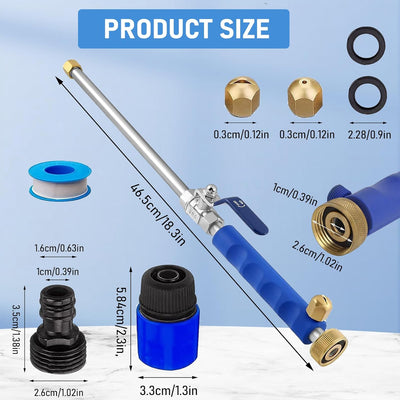 Jet Hochdruck-Hochdruckreiniger, Hochdruckschlauch Düsen-Hochdruckreiniger Stab Ausziehbares Gartens