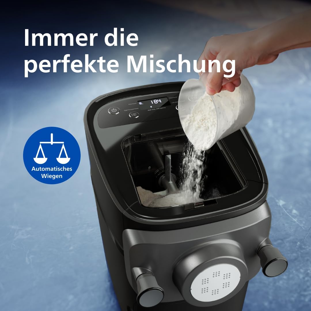 Philips Nudelmaschine Serie 7000, ProExtrude-Technologie, Automatisches Abwiegen, vollautomatisch, 8