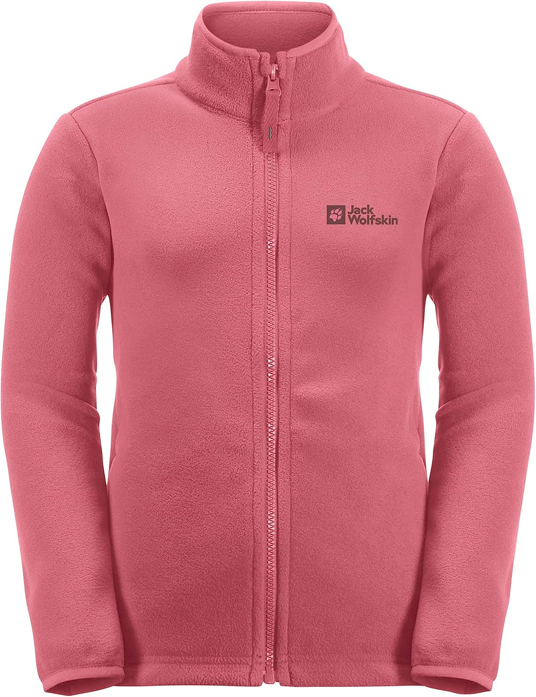Jack Wolfskin Mädchen Taunus Jacket K Fleece-Jacke 104 Soft Pink, 104 Soft Pink