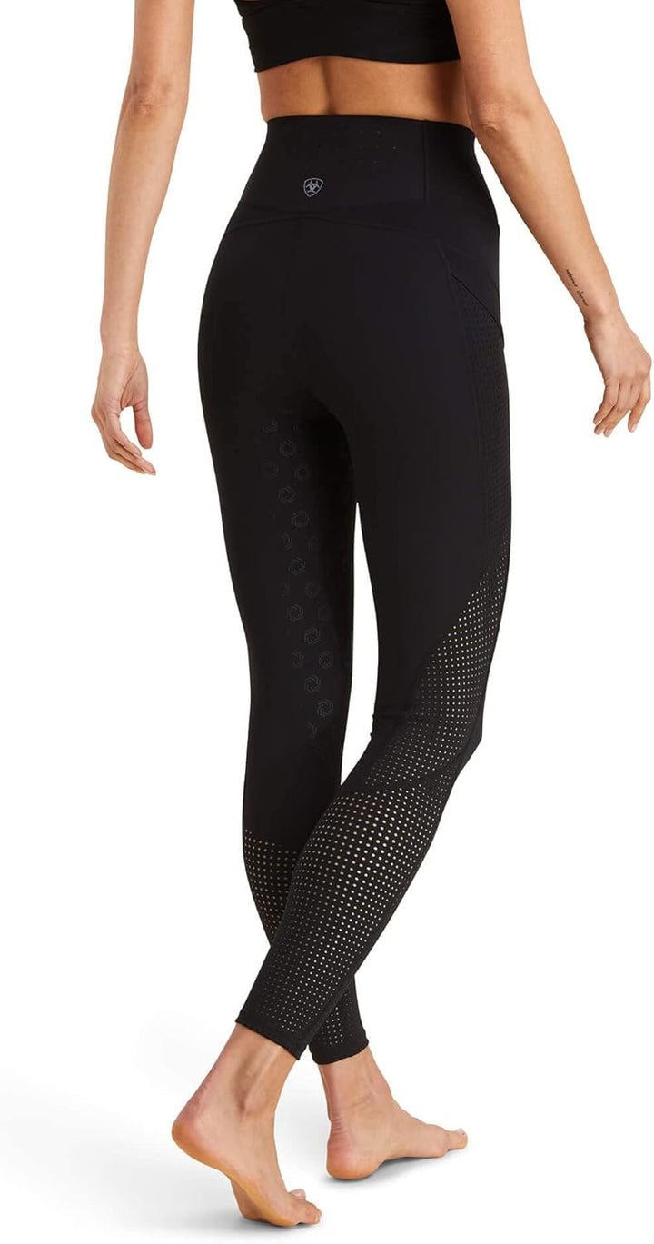 ARIAT 2023 Breathe EOS Half Grip Damenstrumpfhose Aus Recycelten Materialien 10043401 - Schwarz, Sch