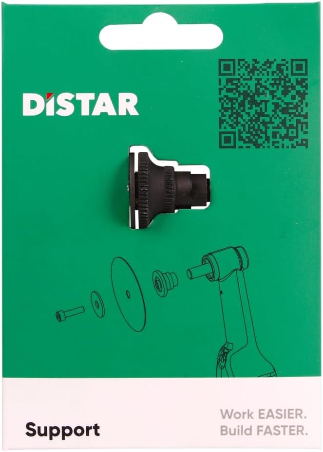 DISTAR Support Adapter-Set für Gravieradapter& Mini-Schleifer | Universal Aufnahme-Flansch für Diama