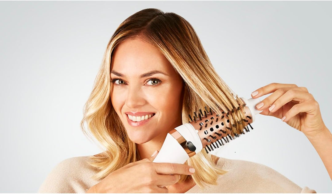 Rowenta Brush Activ Ultimate Care rotierende Warmluftbürste 2 in 1 StylingKeramikbeschichtungIonen B