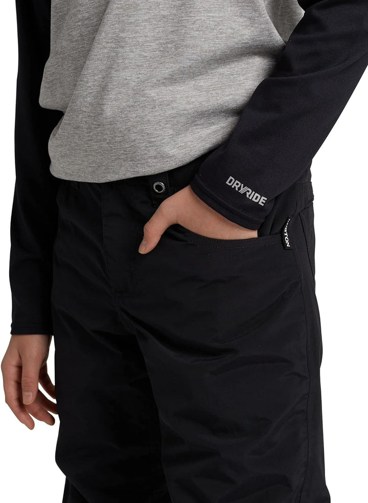 Burton Boys BARNSTORM Hose 2021 True Black, S