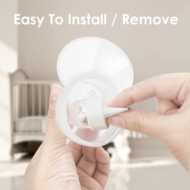 Maymom Pumpenteile Kompatibel Mit Spektren S2 Spektren S1 Spektren 9 Plus Milchpumpe, Inkl. 28Mm Fla