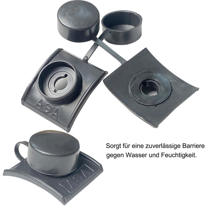 Kalotten Wellplatten Befestigungsmaterial 100stk Abstandhalter Wellplattenmontage mit Schrauben zur