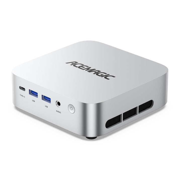 ACEMAGIC W1 Mini PC AMD Ryzen 7 8745HS(8C/16T, bis zu 4,9 GHz)，32GB DDR5 1TB NVMe SSD Mini Computer,