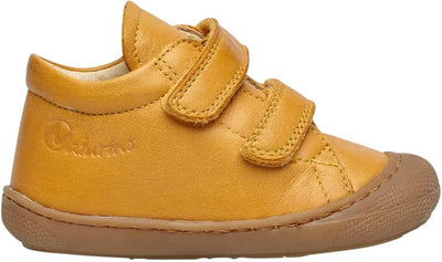 NATURINO Cocoon VL-Lauflernschuhe aus Leder, 17 EU K&#xFC;rbis