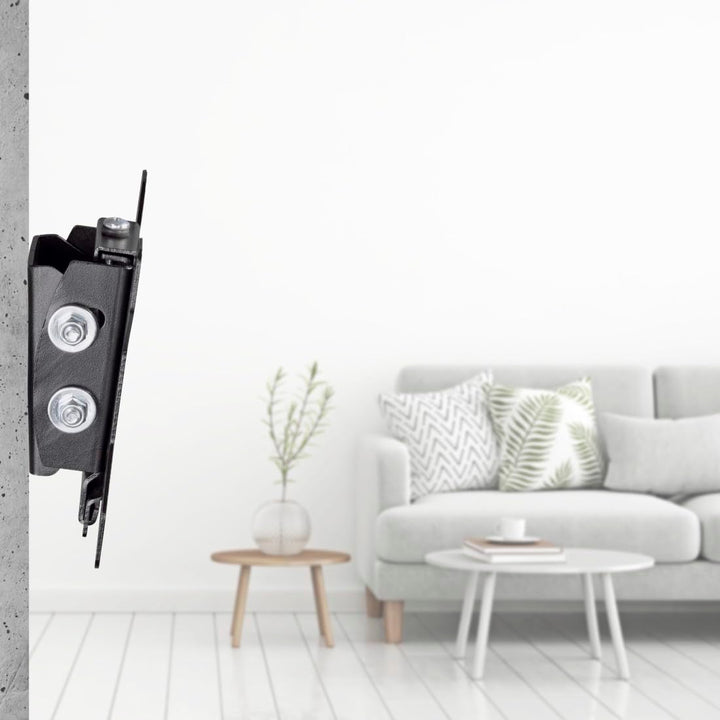 Hama TV Wandhalterung neigbar (TV Wandhalterung 10-26 Zoll, VESA 75x75 und VESA 100x100, bis 30kg, E