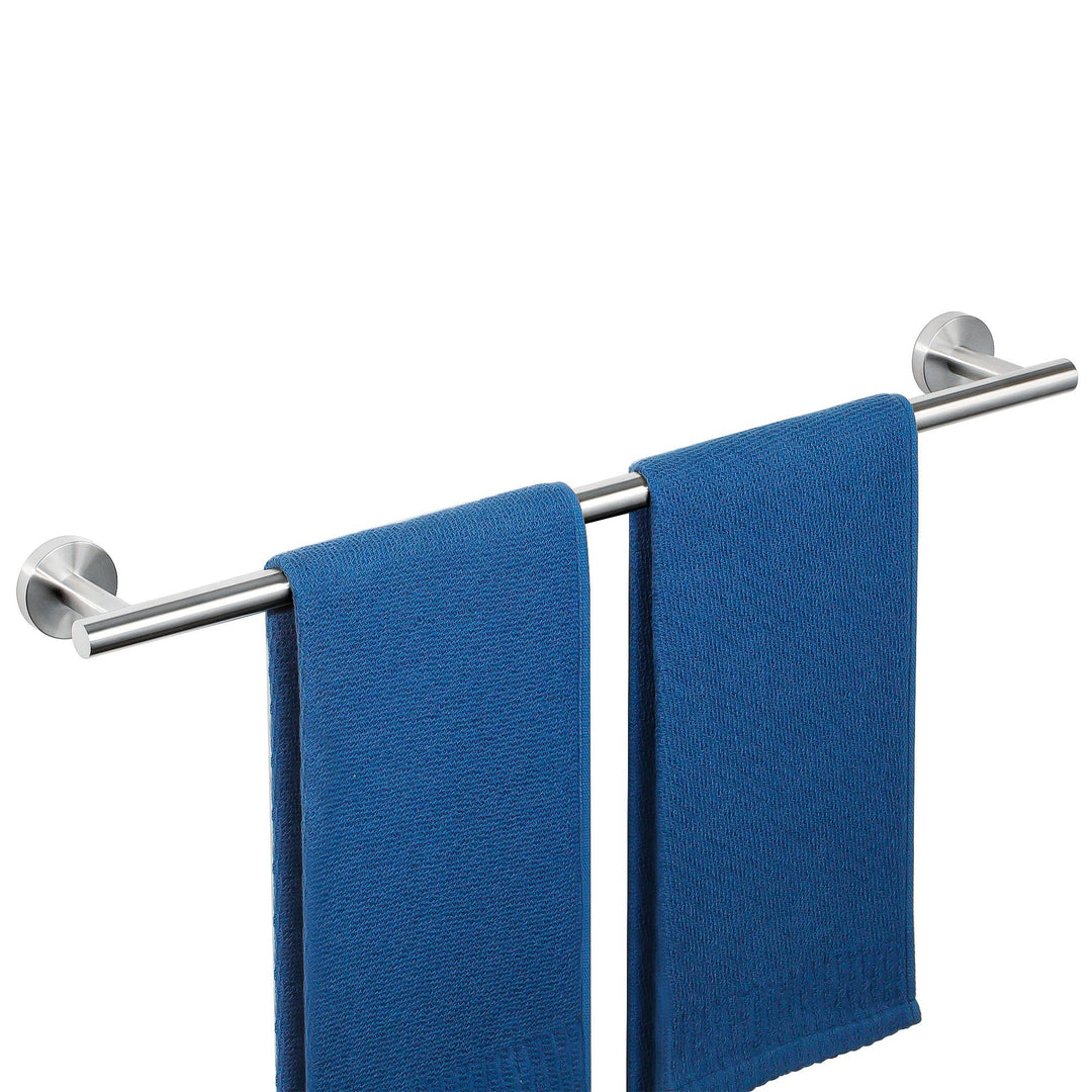 SAYAYO Handtuchhalter Wand 60CM Gästehandtuchhalter Gebürstet Wandmontage Edelstahl Handtuchstange B