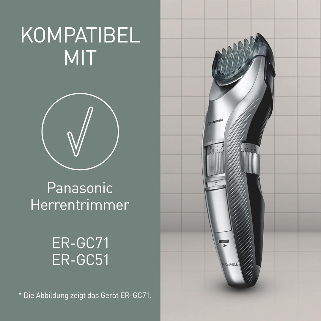 Panasonic WER9615Y1361 Ersatz-Trimmerklinge für Bart- und Haarschneider ER-GC71 & ER-GC51, Bart- und