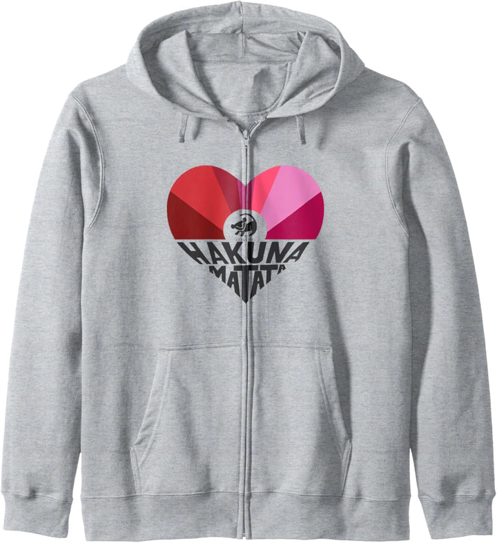 Disney Lion King Simba Hakuna Matata Heart Kapuzenjacke