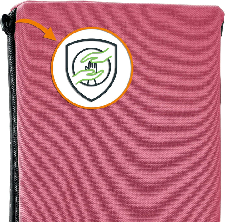 Jump Hüpfpolster 99 x 75 x 18 cm - blau oder rosa - Hüpfmatratze für Kinder ab 3 Jahre bis 40 kg - S