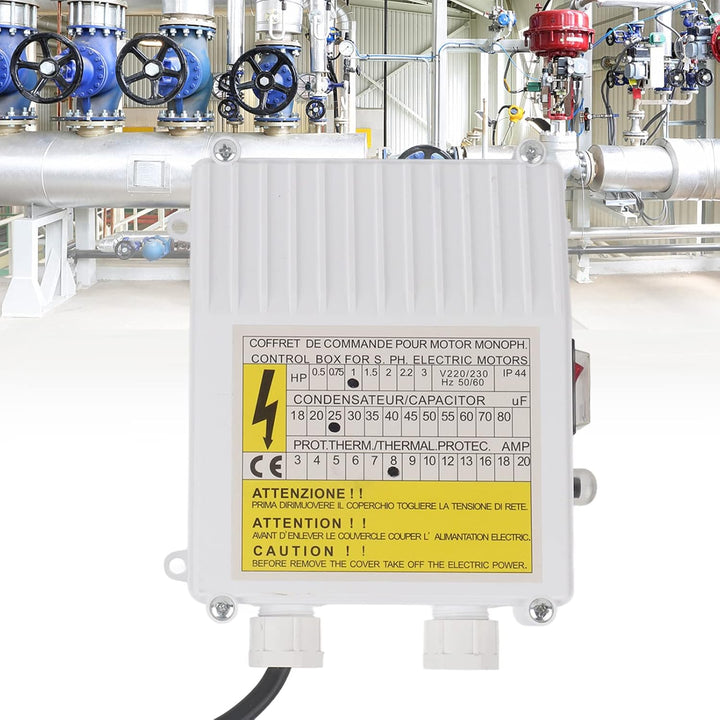 Pumpensteuerkasten, Brunnenpumpensteuerung, Saug Pumpensteuerung, Haushalt Externer Steuerkasten mit