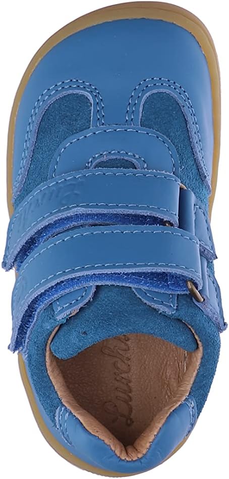 Lurchi Unisex Baby Neven Barefoot Sneaker 20 EU Azzuro, 20 EU Azzuro