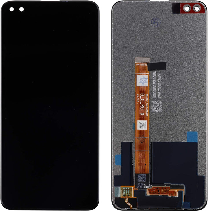 swark LCD Display Kompatibel mit Oppo Reno 4Z 5G CPH2065 (Schwarz Ohne Rahmen) Touchscreen + Tools