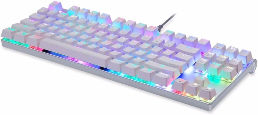 MOTOSPEED Mechanische Gaming Tastatur CK101 RGB (weiss)