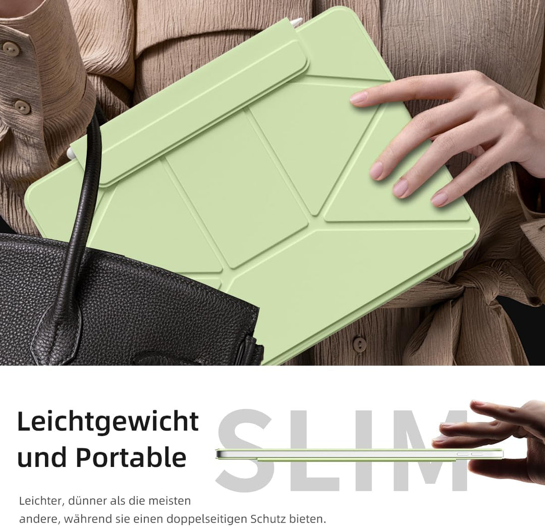 Magnetisch Hülle für iPad (A16) 11. Generation 11 Zoll 2025, iPad 10. Generation 10,9 Zoll 2022, Sch