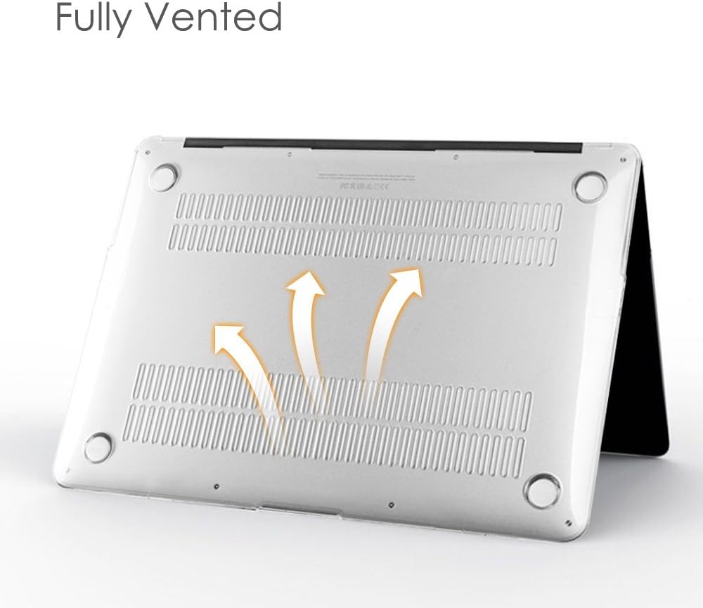 Fintie Hülle Kompatibel mit MacBook Air 13 (2010-2017) A1466/A1369, Ultradünne Plastik Hartschale Sc