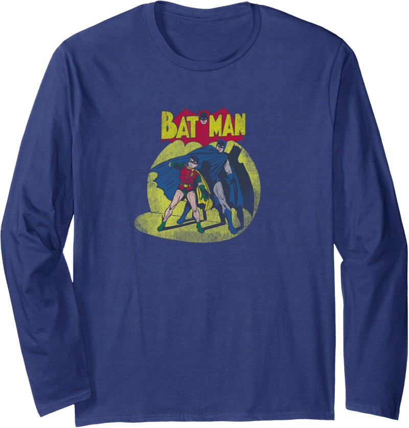 Batman and Robin In The Spotlight Langarmshirt